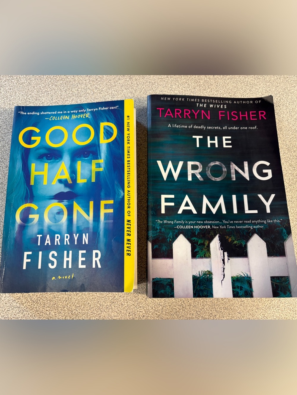 Psychological Thriller Novels by Tarryn Fisher